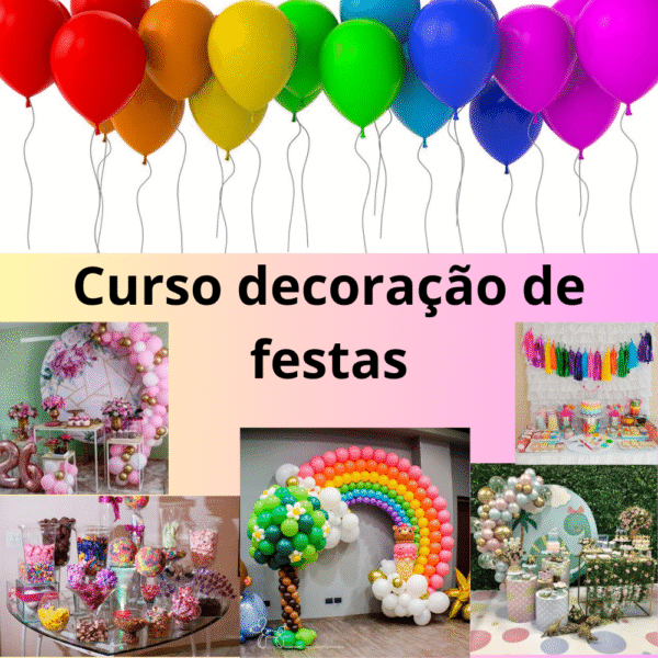 Curso Decoração de Festas