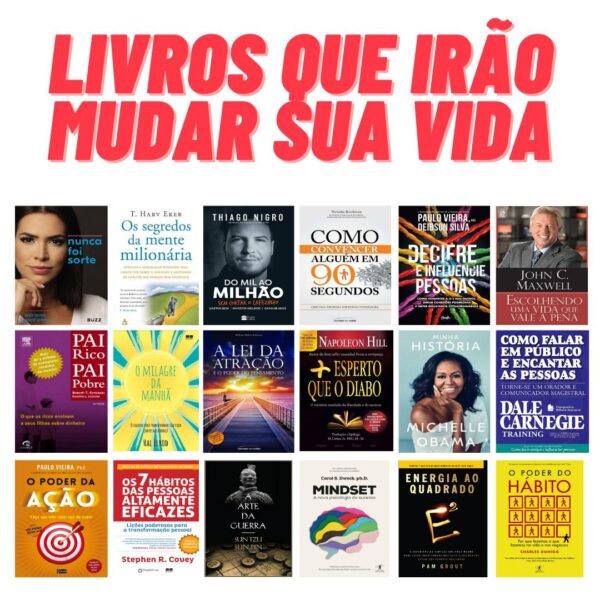 Kit Com Mais de 340 Livros Digitais de Desenvolvimento Pessoal