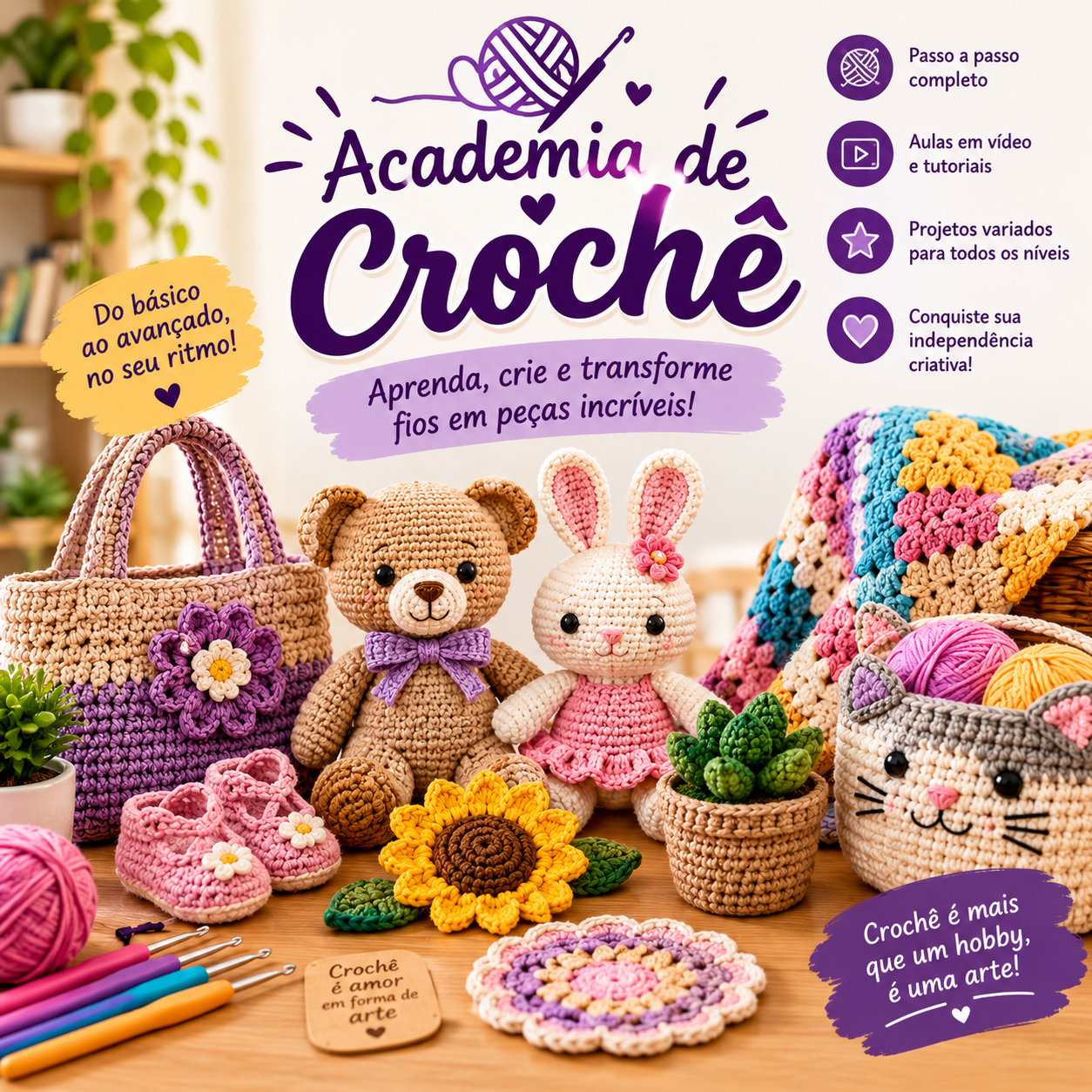 Academia do Crochê